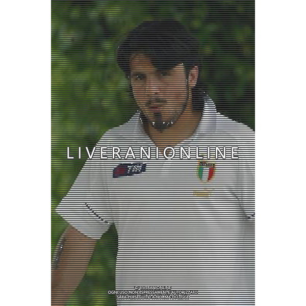 Coverciano, ( Firenze ) Tatuaggi dei giocatori della Nazionale in ritiro Nella foto: Gattuso Rino gennaro Ph Gianni Nucci / Aldo Liverani