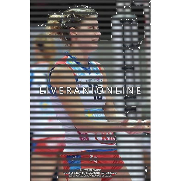 Monza - 16/02/2012 Supercoppa Italiana pallavolo femminile Norda Foppapedretti Bergamo - MC Carnaghi Villa Cortese nella foto: Valentina Serena (Norda Foppapedretti Bergamo) foto Roberto Garavaglia - ag. Aldo Liverani sas