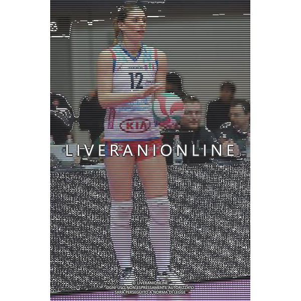 Monza - 16/02/2012 Supercoppa Italiana pallavolo femminile Norda Foppapedretti Bergamo - MC Carnaghi Villa Cortese nella foto: Francesca Piccinini (Norda Foppapedretti Bergamo) foto Roberto Garavaglia - ag. Aldo Liverani sas
