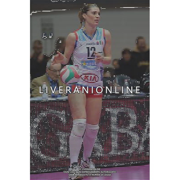 Monza - 16/02/2012 Supercoppa Italiana pallavolo femminile Norda Foppapedretti Bergamo - MC Carnaghi Villa Cortese nella foto: Francesca Piccinini (Norda Foppapedretti Bergamo) foto Roberto Garavaglia - ag. Aldo Liverani sas