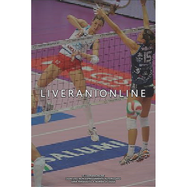 Monza - 16/02/2012 Supercoppa Italiana pallavolo femminile Norda Foppapedretti Bergamo - MC Carnaghi Villa Cortese nella foto: Valentina Arrighetti (Norda Foppapedretti Bergamo) foto Roberto Garavaglia - ag. Aldo Liverani sas