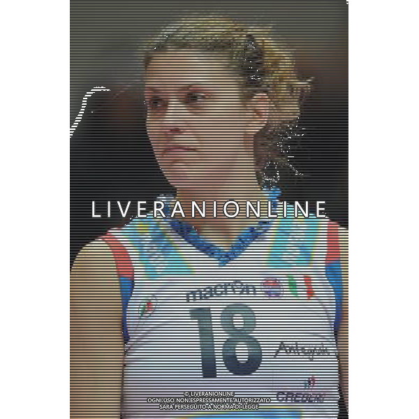 Monza - 16/02/2012 Supercoppa Italiana pallavolo femminile Norda Foppapedretti Bergamo - MC Carnaghi Villa Cortese nella foto: Valentina Serena (Norda Foppapedretti Bergamo) foto Roberto Garavaglia - ag. Aldo Liverani sas