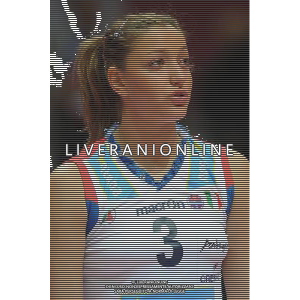 Monza - 16/02/2012 Supercoppa Italiana pallavolo femminile Norda Foppapedretti Bergamo - MC Carnaghi Villa Cortese nella foto: Noemi Signorile (Norda Foppapedretti Bergamo) foto Roberto Garavaglia - ag. Aldo Liverani sas
