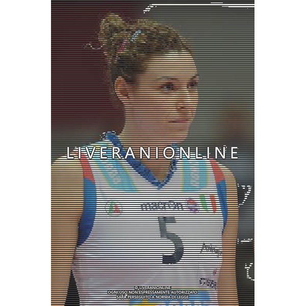 Monza - 16/02/2012 Supercoppa Italiana pallavolo femminile Norda Foppapedretti Bergamo - MC Carnaghi Villa Cortese nella foto: Annamaria Quaranta (Norda Foppapedretti Bergamo) foto Roberto Garavaglia - ag. Aldo Liverani sas