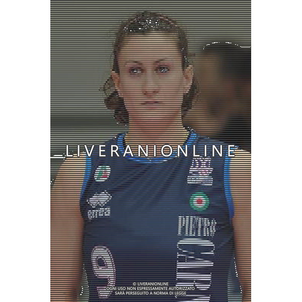 Monza - 16/02/2012 Supercoppa Italiana pallavolo femminile Norda Foppapedretti Bergamo - MC Carnaghi Villa Cortese nella foto: Lucia Bosetti (MC Carnaghi Villa Cortese) foto Roberto Garavaglia - ag. Aldo Liverani sas