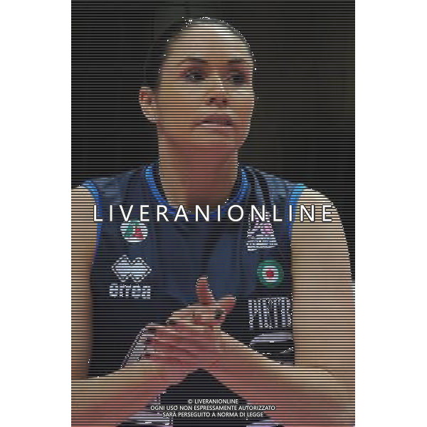 Monza - 16/02/2012 Supercoppa Italiana pallavolo femminile Norda Foppapedretti Bergamo - MC Carnaghi Villa Cortese nella foto: Lindsey Berg (MC Carnaghi Villa Cortese) foto Roberto Garavaglia - ag. Aldo Liverani sas