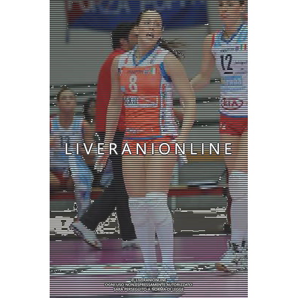 Monza - 16/02/2012 Supercoppa Italiana pallavolo femminile Norda Foppapedretti Bergamo - MC Carnaghi Villa Cortese nella foto: Enrica Merlo (Norda Foppapedretti Bergamo) foto Roberto Garavaglia - ag. Aldo Liverani sas