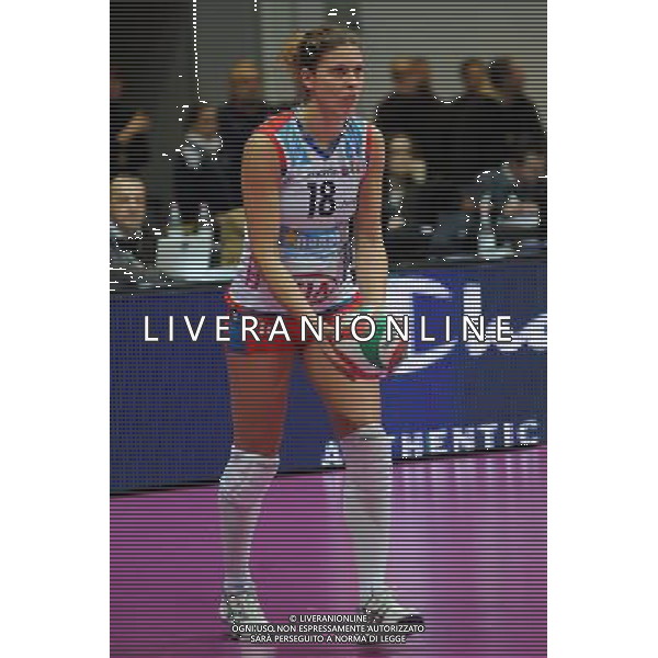 Monza - 16/02/2012 Supercoppa Italiana pallavolo femminile Norda Foppapedretti Bergamo - MC Carnaghi Villa Cortese nella foto: Valentina Serena (Norda Foppapedretti Bergamo) foto Roberto Garavaglia - ag. Aldo Liverani sas