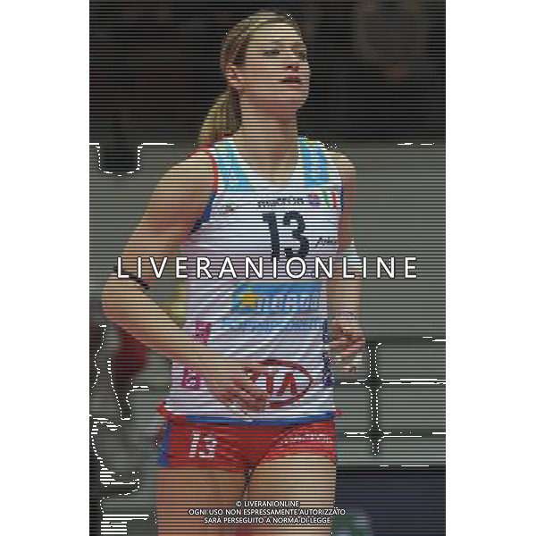 Monza - 16/02/2012 Supercoppa Italiana pallavolo femminile Norda Foppapedretti Bergamo - MC Carnaghi Villa Cortese nella foto: Valentina Arrighetti (Norda Foppapedretti Bergamo) foto Roberto Garavaglia - ag. Aldo Liverani sas