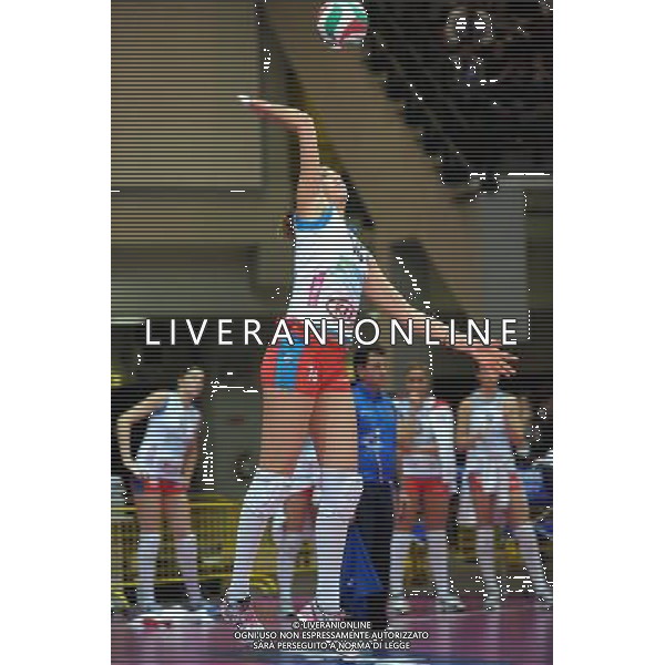 Monza - 16/02/2012 Supercoppa Italiana pallavolo femminile Norda Foppapedretti Bergamo - MC Carnaghi Villa Cortese nella foto: Elitsa Vasileva (Norda Foppapedretti Bergamo) foto Roberto Garavaglia - ag. Aldo Liverani sas