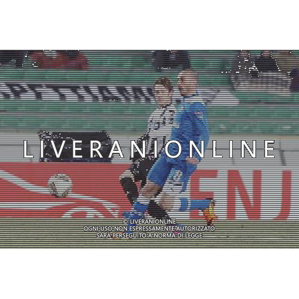 UDINE 16/02/2012 UEFA EUROPA LEAGUE 2011/2012 UDINESE vs PAOK NELLA FOTO: BRUNO CIROLLO E FLORO FLORES FOTO PAOLA GARBUIO/AG.ALDO LIVERANI