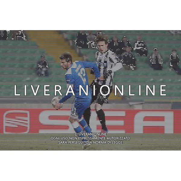 UDINE 16/02/2012 UEFA EUROPA LEAGUE 2011/2012 UDINESE vs PAOK NELLA FOTO: FLORO FLORES E STELIOS MALEZAS FOTO PAOLA GARBUIO/AG.ALDO LIVERANI