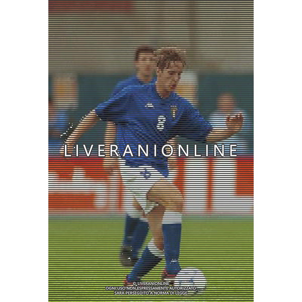 ITALIA NAZIONALE DI CALCIO 2000 NELLA FOTO AMBROSINI MASSIMO FOTO ALDO LIVERANI
