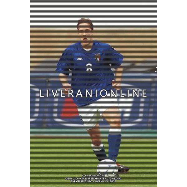 ITALIA NAZIONALE DI CALCIO 2000 NELLA FOTO AMBROSINI MASSIMO FOTO ALDO LIVERANI