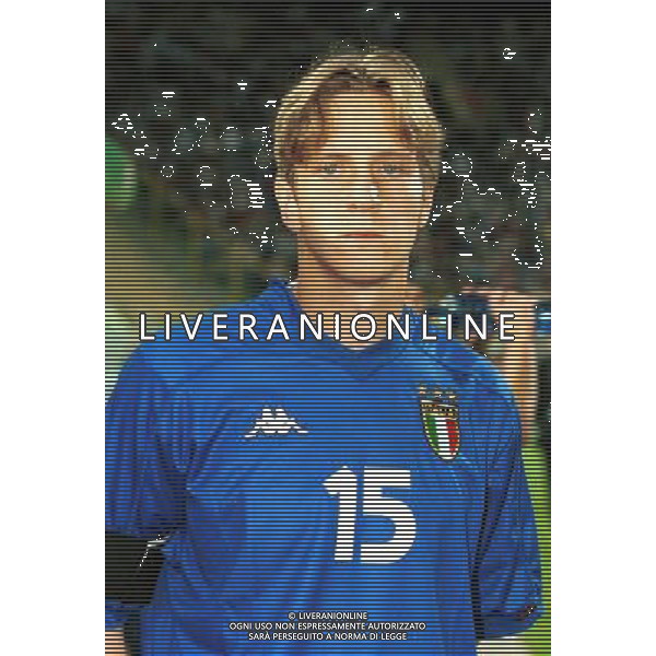 ITALIA NAZIONALE DI CALCIO 2000 NELLA FOTO AMBROSINI MASSIMOAMBROSINI MASSIMO FOTO ALDO LIVERANI