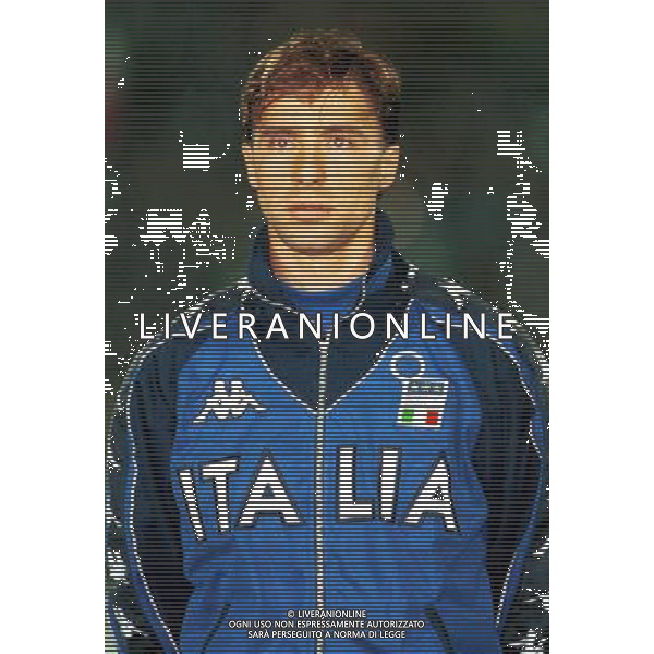 ITALIA NAZIONALE DI CALCIO 2000 NELLA FOTO CHIESA ENRICO FOTO ALDO LIVERANI