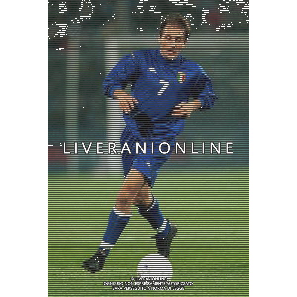 ITALIA NAZIONALE DI CALCIO 2000 NELLA FOTO CONTE ANTONIO FOTO ALDO LIVERANI