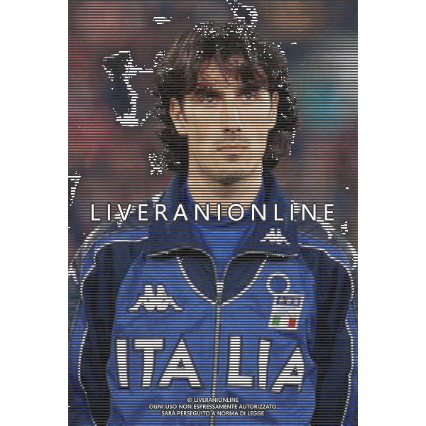 ITALIA NAZIONALE DI CALCIO 2000 NELLA FOTO DEL VECCHIO MARCO FOTO ALDO LIVERANI