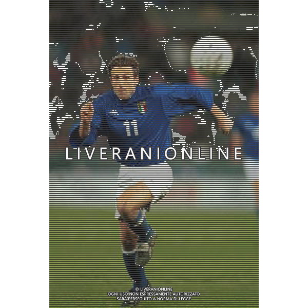 ITALIA NAZIONALE DI CALCIO 2000 NELLA FOTO DI FRANCESCO EUSEBIO FOTO ALDO LIVERANI