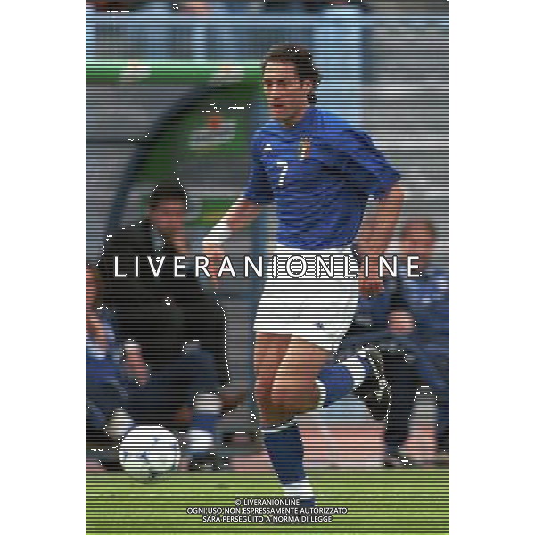 ITALIA NAZIONALE DI CALCIO 2000 NELLA FOTO FUSER DIEGO FOTO ALDO LIVERANI
