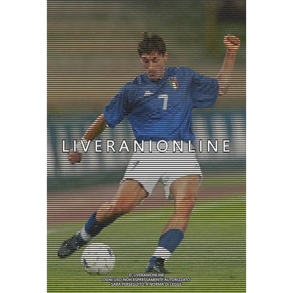 ITALIA NAZIONALE DI CALCIO 2000 NELLA FOTO FUSER DIEGO FOTO ALDO LIVERANI