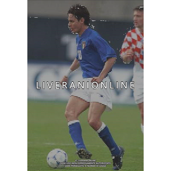 ITALIA NAZIONALE DI CALCIO 2000 NELLA FOTO INZAGHI FILIPPO FOTO ALDO LIVERANI