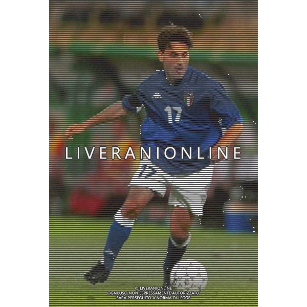 ITALIA NAZIONALE DI CALCIO 2000 NELLA FOTO MONTELLA VINCENZO FOTO ALDO LIVERANI
