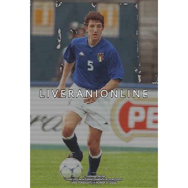 ITALIA NAZIONALE DI CALCIO 2000 NELLA FOTO NEGRO PAOLO FOTO ALDO LIVERANI