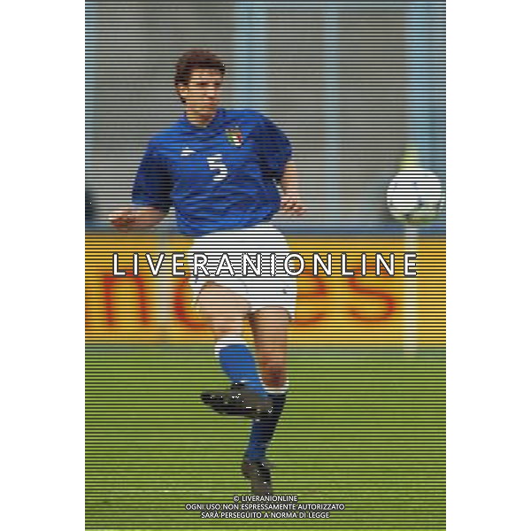 ITALIA NAZIONALE DI CALCIO 2000 NELLA FOTO NEGRO PAOLO FOTO ALDO LIVERANI