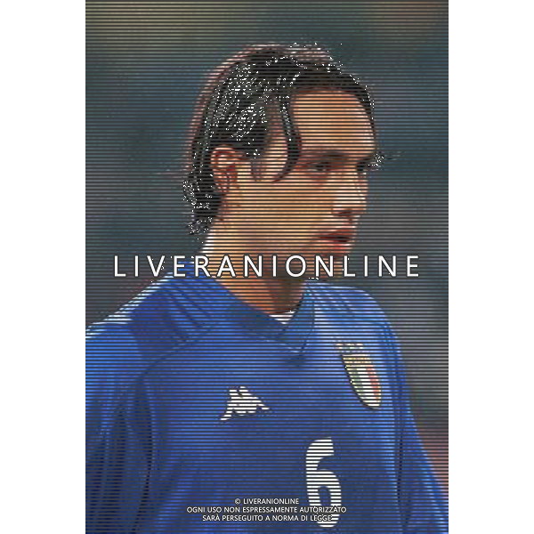 ITALIA NAZIONALE DI CALCIO 2000 NELLA FOTO NESTA ALESSANDRO FOTO ALDO LIVERANI