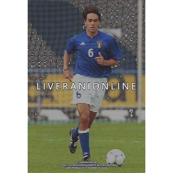 ITALIA NAZIONALE DI CALCIO 2000 NELLA FOTO NESTA ALESSANDRO FOTO ALDO LIVERANI
