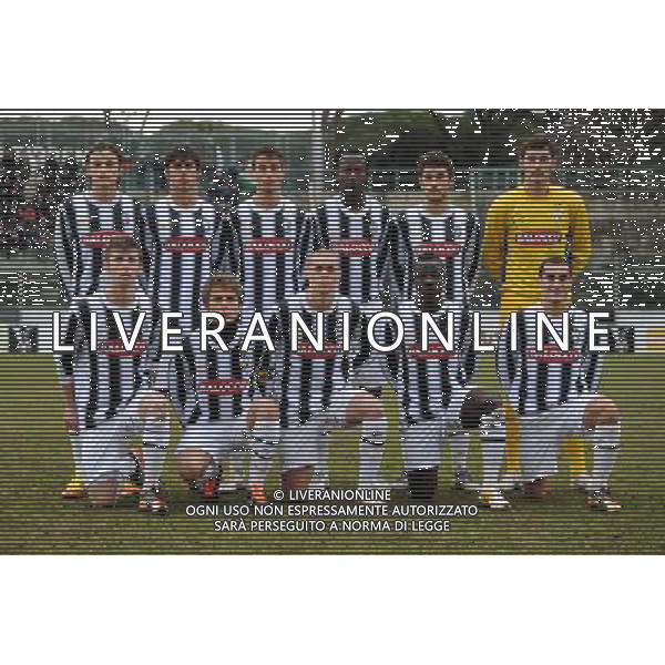 64Â° Viareggio Cup World Football Tournament Coppa Carnevale 2012 Finale Viareggio (LU) - 20.02.2012 Roma-Juventus Nella Foto:juventus squadra formazione /Ph.Vitez-Ag. Aldo Liverani