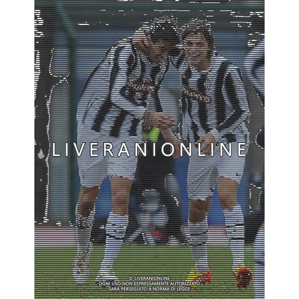 64Â° Viareggio Cup World Football Tournament Coppa Carnevale 2012 Finale Viareggio (LU) - 20.02.2012 Roma-Juventus Nella Foto:beltrame esulta /Ph.Vitez-Ag. Aldo Liverani