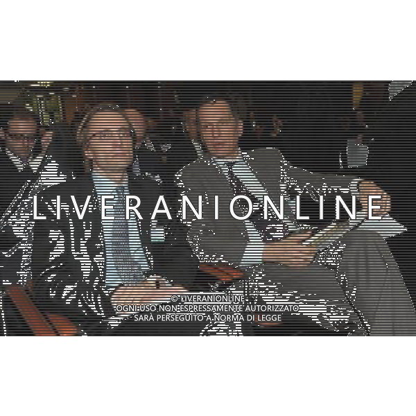 MILANO 20/2/2012 PALAZZO MEZZANOTTE, P.zza AFFARI, 6 IL COMITATO PER LA CORPORATE GOVERNANCE PRESENTA IL NUOVO CODICE DI AUTODISCIPLINA NELLA FOTO MASSIMO TONONI E GIUSEPPE RECCHI FOTO ROMANO/AG ALDO LIVERANI
