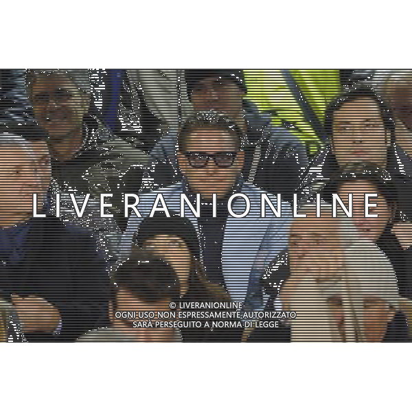 Napoli - 21/02/2012 - Stadio San Paolo - Uefa Champions League 2011/2012 - Ottavi di finale andata - Napoli vs Chelsea - nella foto: lapo Elkann in tribuna Œ© Fabrizio Corradetti - Ag. Aldo Liverani sas