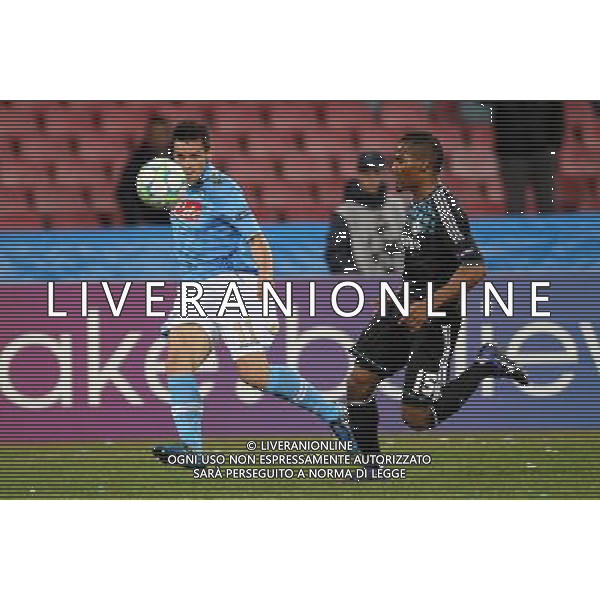 NAPOLI - CHELSEA CHAMPIONS LEAGUE 21/02/2012 NELLA FOTO: CHRISTIAN MAGGIO ©MOSCA/AGENZIA ALDO LIVERANI SAS
