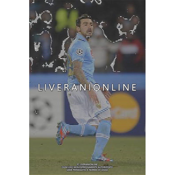Napoli - 21/02/2012 - Stadio San Paolo - Uefa Champions League 2011/2012 - Ottavi di finale andata - Napoli vs Chelsea - nella foto: Ezequiel Lavezzi å© Fabrizio Corradetti - Ag. Aldo Liverani sas