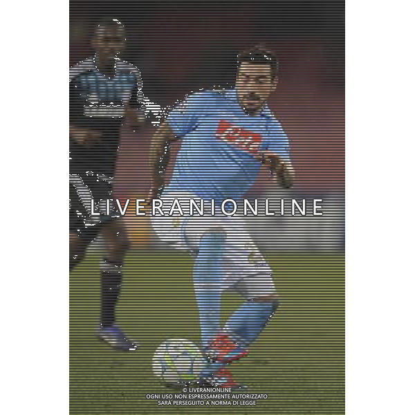Napoli - 21/02/2012 - Stadio San Paolo - Uefa Champions League 2011/2012 - Ottavi di finale andata - Napoli vs Chelsea - nella foto: Ezequiel Lavezzi å© Fabrizio Corradetti - Ag. Aldo Liverani sas