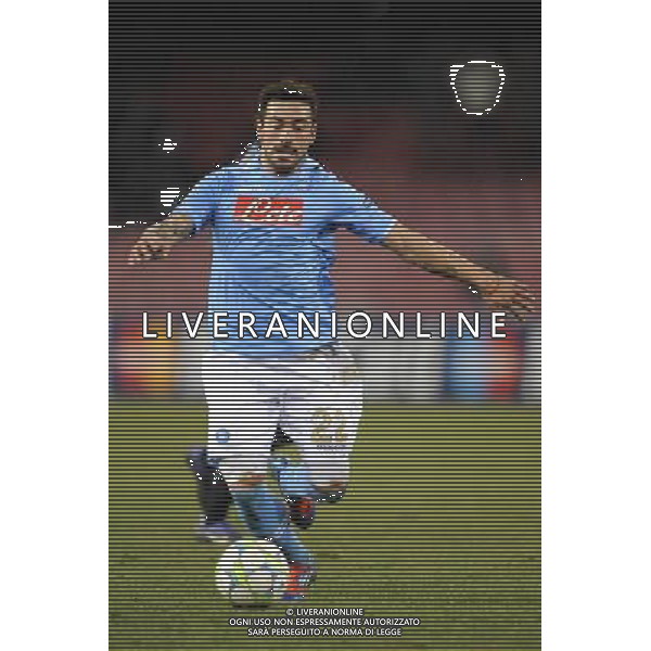 Napoli - 21/02/2012 - Stadio San Paolo - Uefa Champions League 2011/2012 - Ottavi di finale andata - Napoli vs Chelsea - nella foto: Ezequiel Lavezzi å© Fabrizio Corradetti - Ag. Aldo Liverani sas