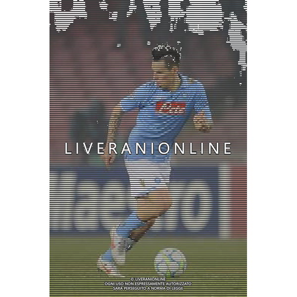 Napoli - 21/02/2012 - Stadio San Paolo - Uefa Champions League 2011/2012 - Ottavi di finale andata - Napoli vs Chelsea - nella foto: Marek Hamsik å© Fabrizio Corradetti - Ag. Aldo Liverani sas
