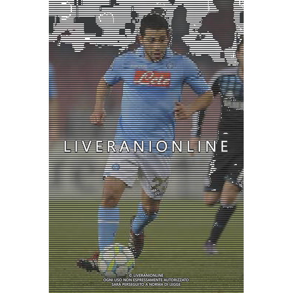Napoli - 21/02/2012 - Stadio San Paolo - Uefa Champions League 2011/2012 - Ottavi di finale andata - Napoli vs Chelsea - nella foto: Walter Gargano å© Fabrizio Corradetti - Ag. Aldo Liverani sas