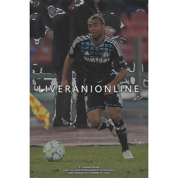 NAPOLI CHELSEA-CHAMPIONS LEAGUE 21/02/2012 NELLA FOTO: ASHLEY COLE FOTO MOSCA- AG.LIVERANI