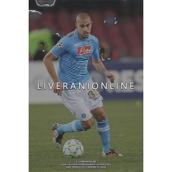 NAPOLI CHELSEA-CHAMPIONS LEAGUE 21/02/2012 NELLA FOTO: INLER GOKHAN FOTO MOSCA- AG.LIVERANI