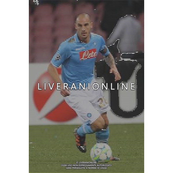 NAPOLI CHELSEA-CHAMPIONS LEAGUE 21/02/2012 NELLA FOTO: CANNAVARO FOTO MOSCA- AG.LIVERANI