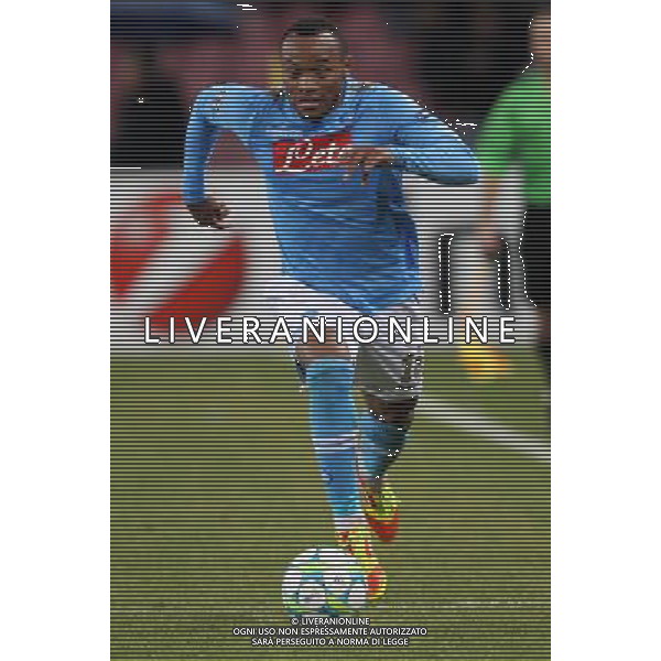 NAPOLI CHELSEA-CHAMPIONS LEAGUE 21/02/2012 NELLA FOTO: ZUNIGA CAMILO FOTO MOSCA- AG.LIVERANI