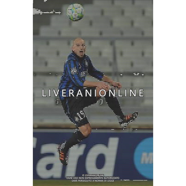 UEFA Champions League 2011/2012 Ottavi di Finale Andata Marsiglia (Francia) - 22.02.2012 Olympique Marsiglia-Inter Nella Foto:cambiasso esteban /Ph.Vitez-Ag. Aldo Liverani