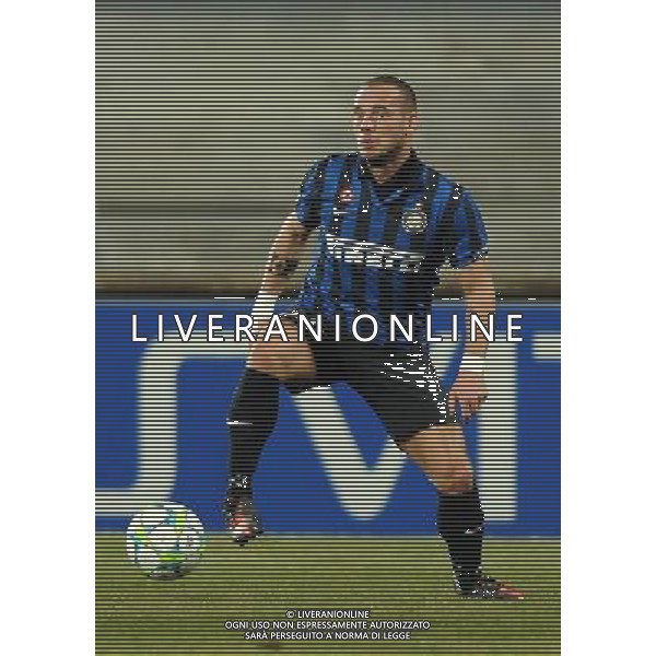 UEFA Champions League 2011/2012 Ottavi di Finale Andata Marsiglia (Francia) - 22.02.2012 Olympique Marsiglia-Inter Nella Foto:sneijder wesley /Ph.Vitez-Ag. Aldo Liverani