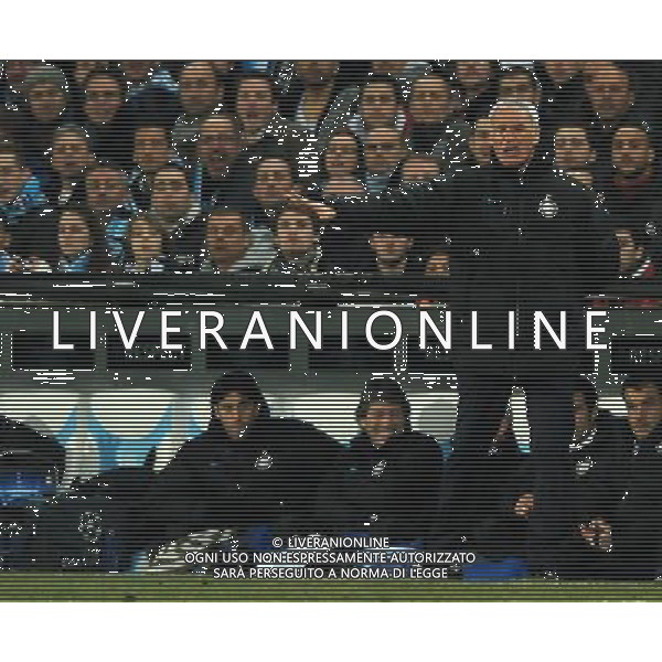 UEFA Champions League 2011/2012 Ottavi di Finale Andata Marsiglia (Francia) - 22.02.2012 Olympique Marsiglia-Inter Nella Foto:ranieri claudio /Ph.Vitez-Ag. Aldo Liverani