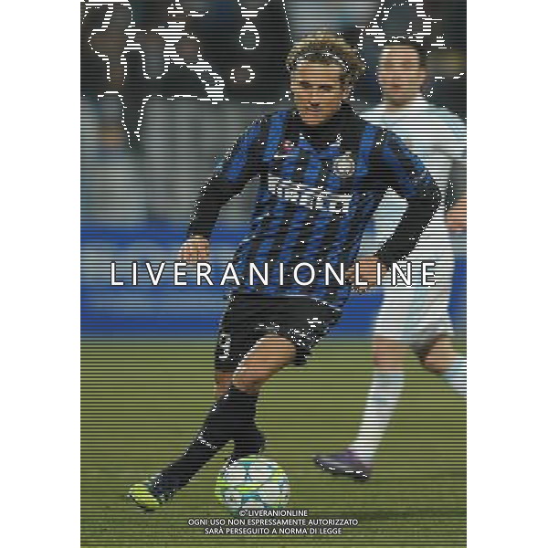 UEFA Champions League 2011/2012 Ottavi di Finale Andata Marsiglia (Francia) - 22.02.2012 Olympique Marsiglia-Inter Nella Foto:forlan diego /Ph.Vitez-Ag. Aldo Liverani