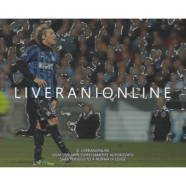 UEFA Champions League 2011/2012 Ottavi di Finale Andata Marsiglia (Francia) - 22.02.2012 Olympique Marsiglia-Inter Nella Foto:Forlan Diego /Ph.Vitez-Ag. Aldo Liverani